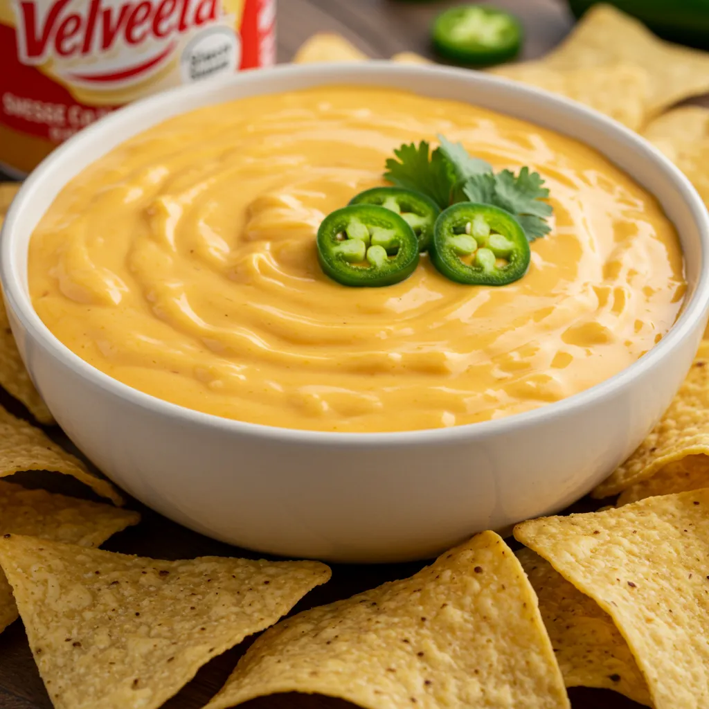 Classic Velveeta Cheese Dip (Queso Dip) (1)