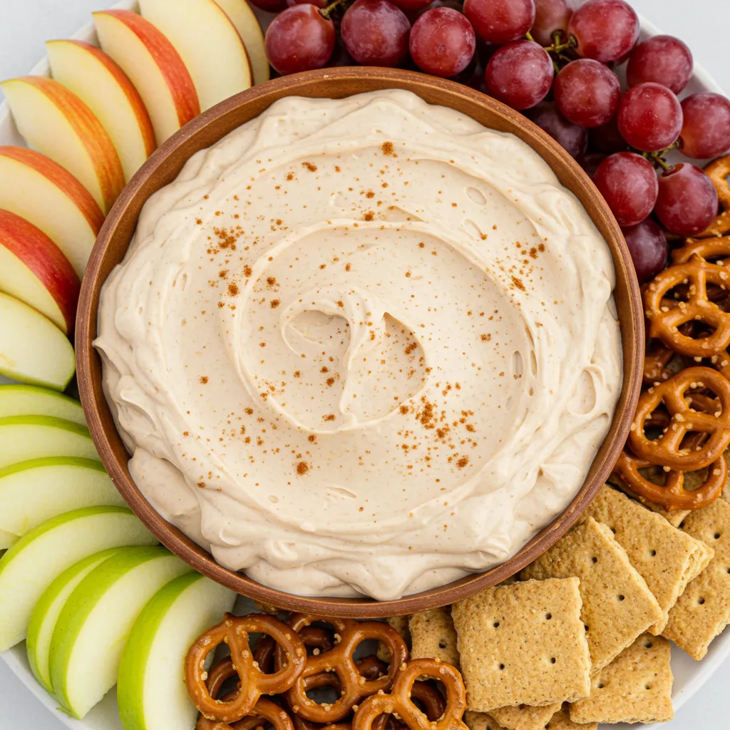 Sweet Honey Cinnamon Cream Cheese Dip