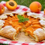 Apricot and Cardamom Galette with Almond Frangipane Recipe